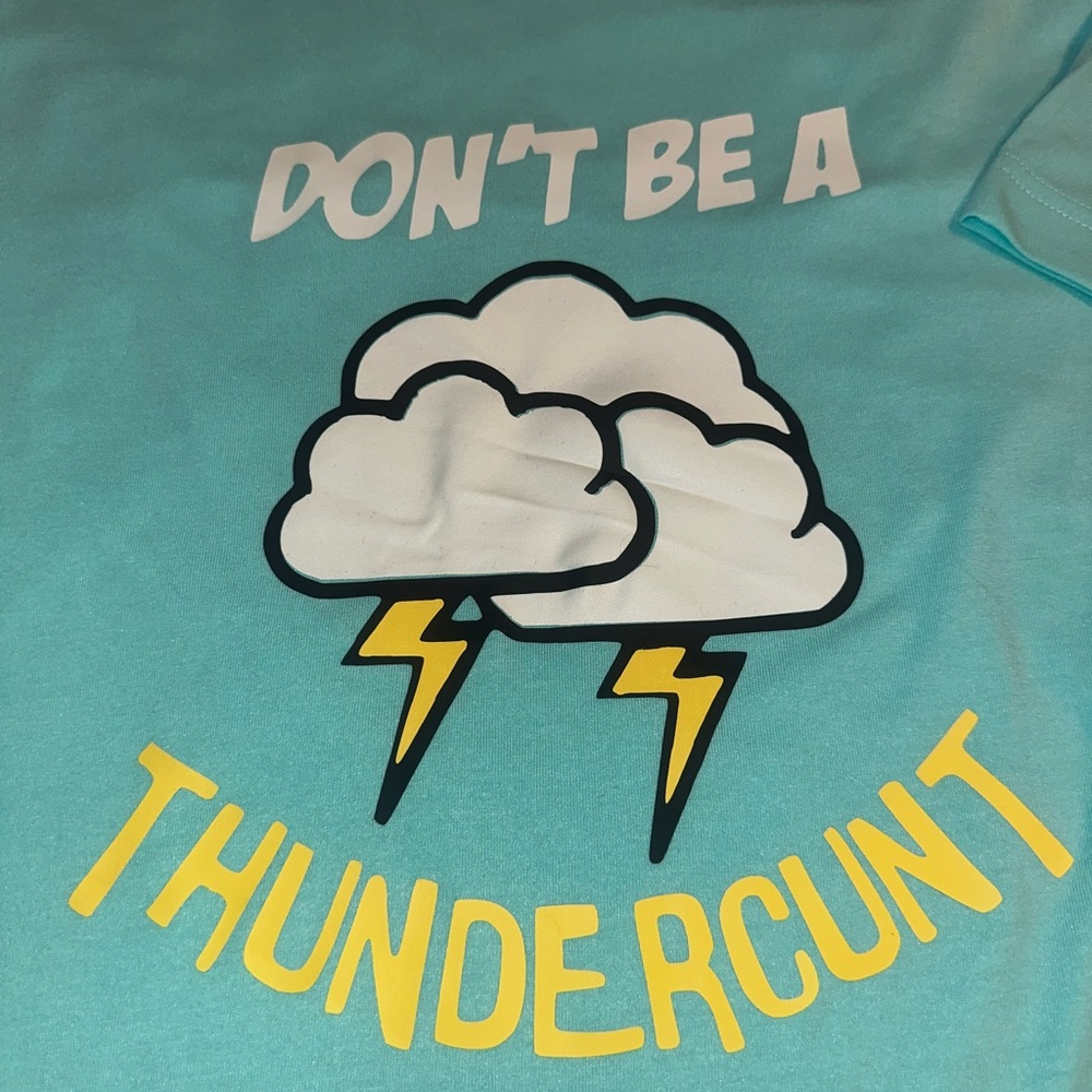 George Turquoise Graphic Tee